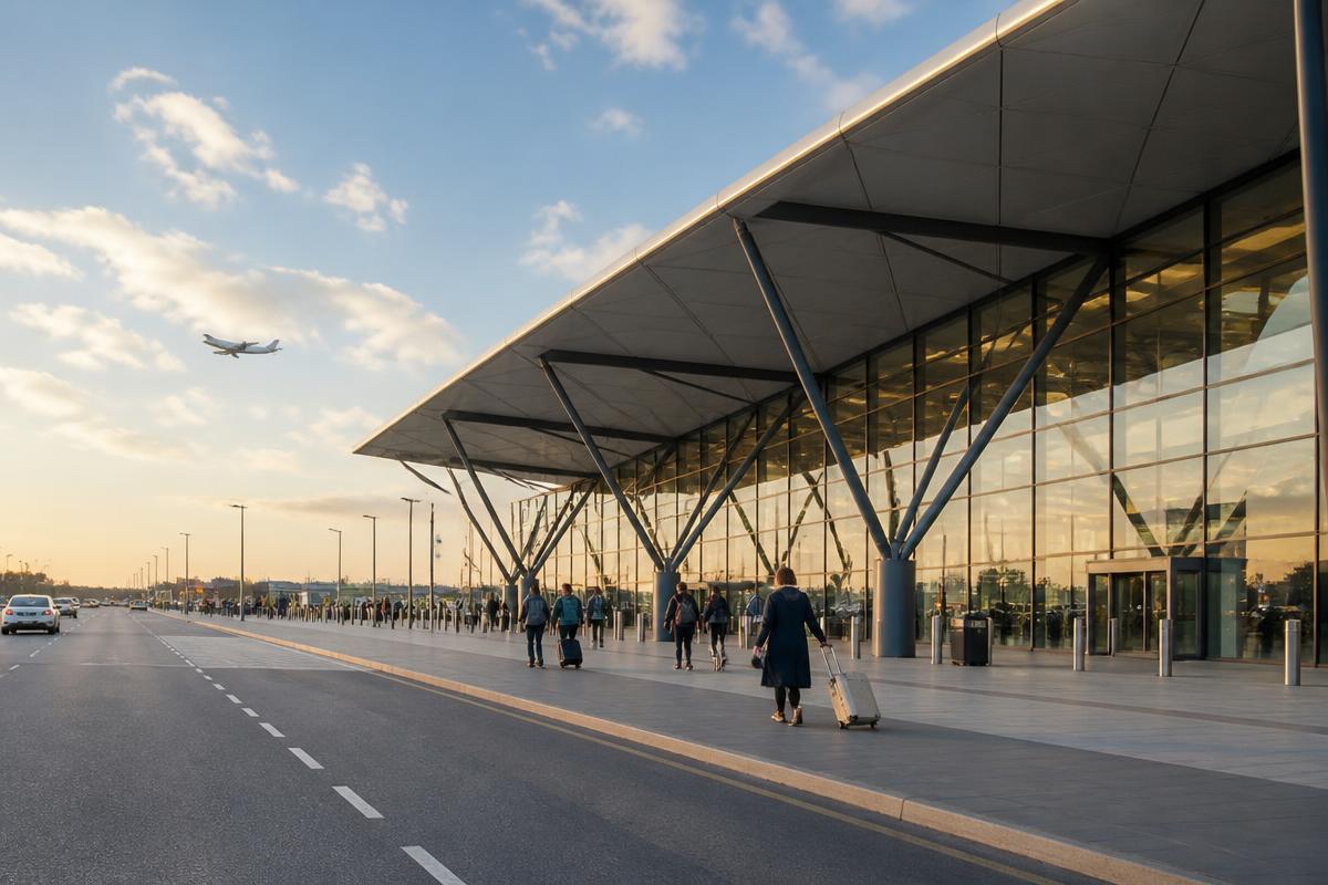 Luton Airport terminal